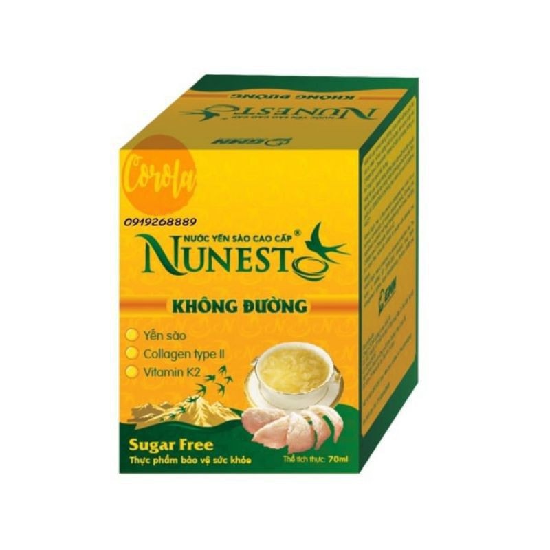 {có quà }YẾN SÁO CAO CẤP NUNEST 15%YẾN ĐỦ VI 70ML{khi mua 10hũ }