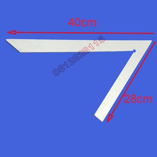 Ke góc 45 độ dài 40cm