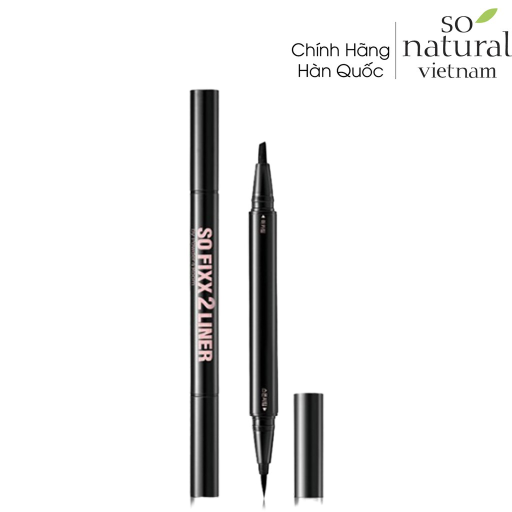 Chì kẻ mắt 2 đầu So Fixx 2 Liner So'Natural Nhập Khẩu  Hàn Quốc Chuẩn | BigBuy360 - bigbuy360.vn