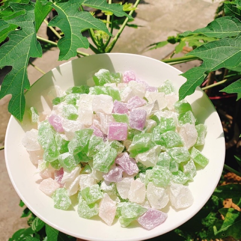 Thạch sắn dây viên nấu chè