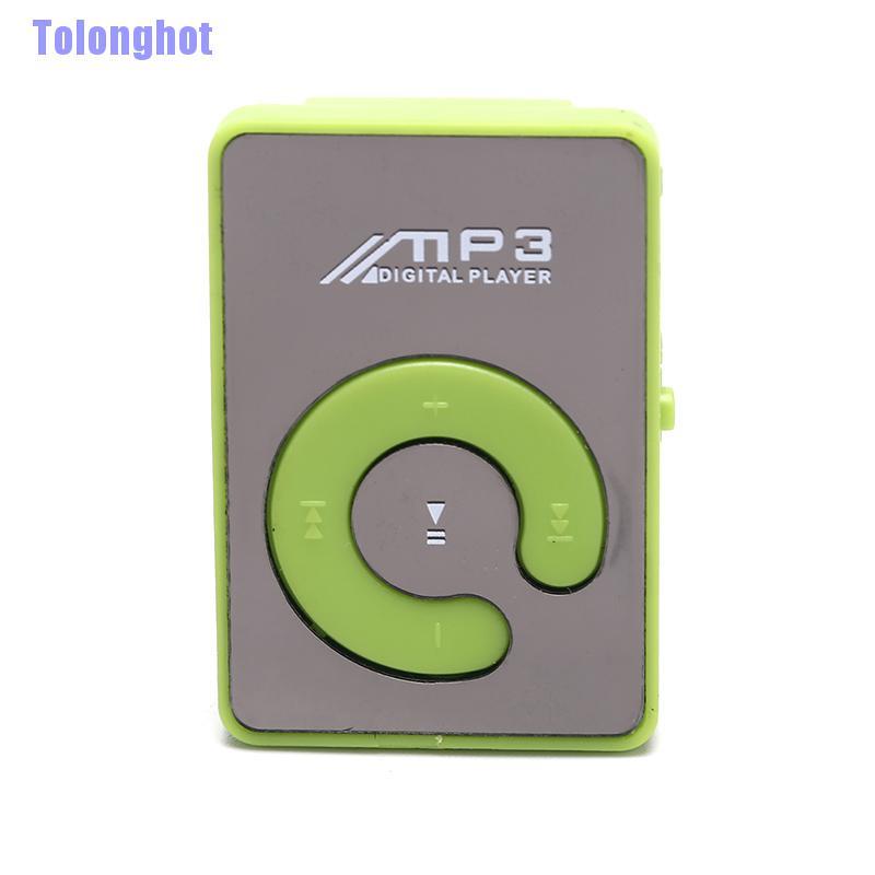 Máy Nghe Nhạc Mp3 Bằng Kim Loại Hỗ Trợ Thẻ Nhớ Tối Đa 32gb