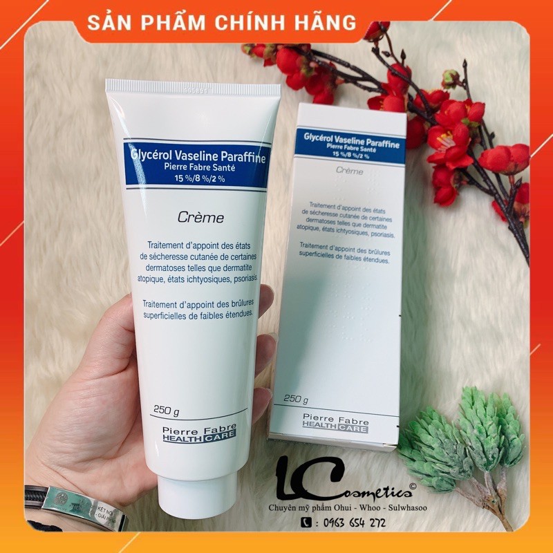 Kem Nẻ Chàm Dexeryl Glycerol Vaselin Pháp⚜️CHUẨN AUTH 100%⚜️dưỡng da mềm mịn-hết nẻ-chàm-viêm da cơ địa hiệu quả 250g