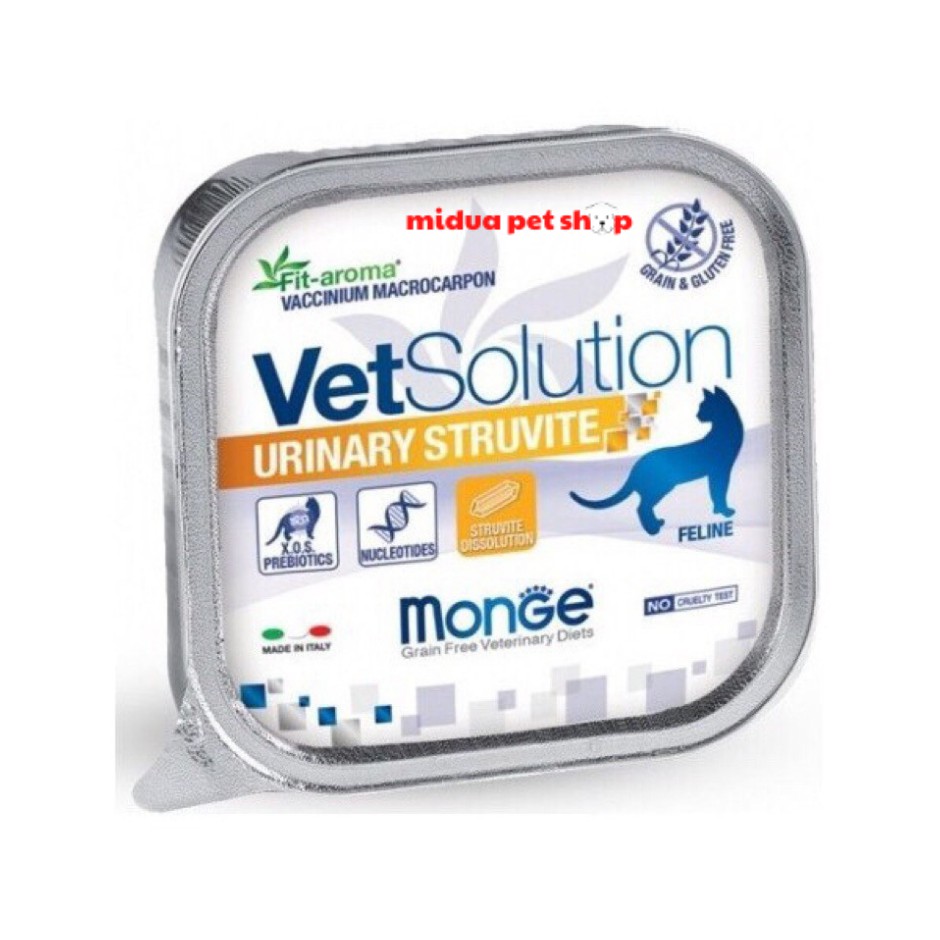 Pate điều trị sỏi thận cho mèo Monge URINARY