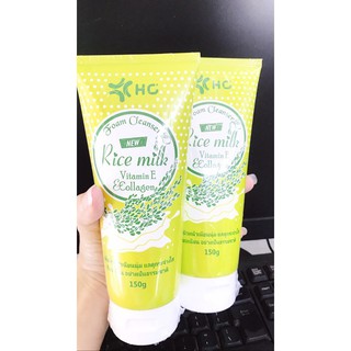 Sữa rửa mặt gạo HC FOAM CLEANSER RICE MILK