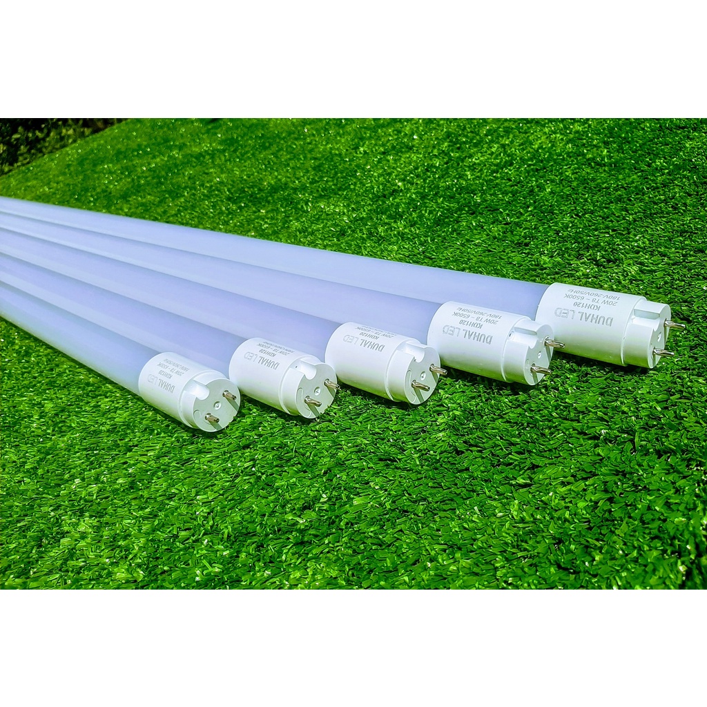 Bộ 3 - 5 Bóng Đèn Led Tuýp Nhựa Duhal 1m2 ( 1.2m ) 20W Ánh Sáng Trắng ( Chính Hãng )