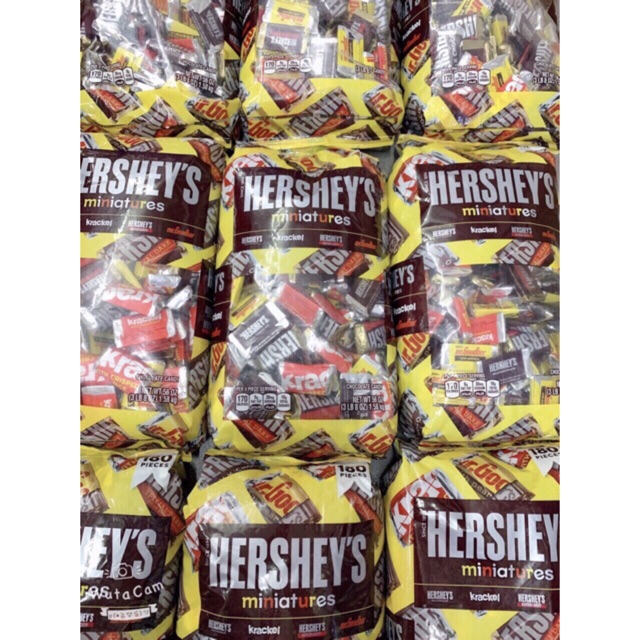 KẸO CHOCOLATE HERSHEY'S MINIATURES 1,58kg