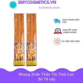 Nhang thần tài hiệu voi Thần Ganesha thái lan bó 79 cây