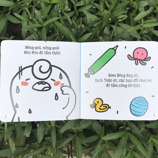 Combo 6 tập Ehon Miu Miu tự lập