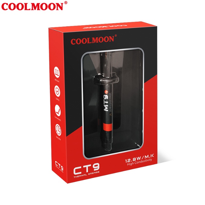 Keo Tản Nhiệt Mỡ Silicone CPU GPU MT9 Chính Hãng Coolmoon Trọng Lượng 2gr Và 4gr - Hàng Fullbox