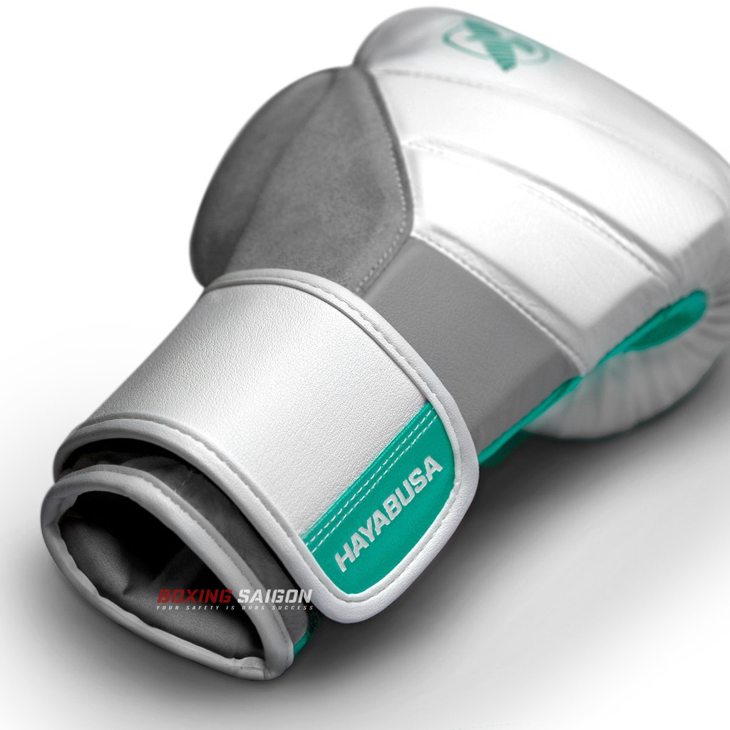 Găng tay Boxing Hayabusa T3 - White/Teal