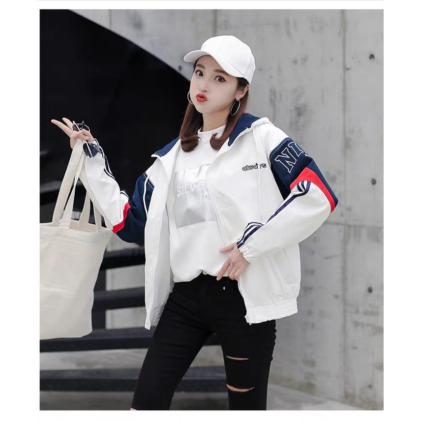 [S04] Áo khoác nữ Áo khoát nữ gió dù 2 lớp chống nắng NHE hàng chuẩn shop dễ thương đẹp siêu chất-M186 | BigBuy360 - bigbuy360.vn