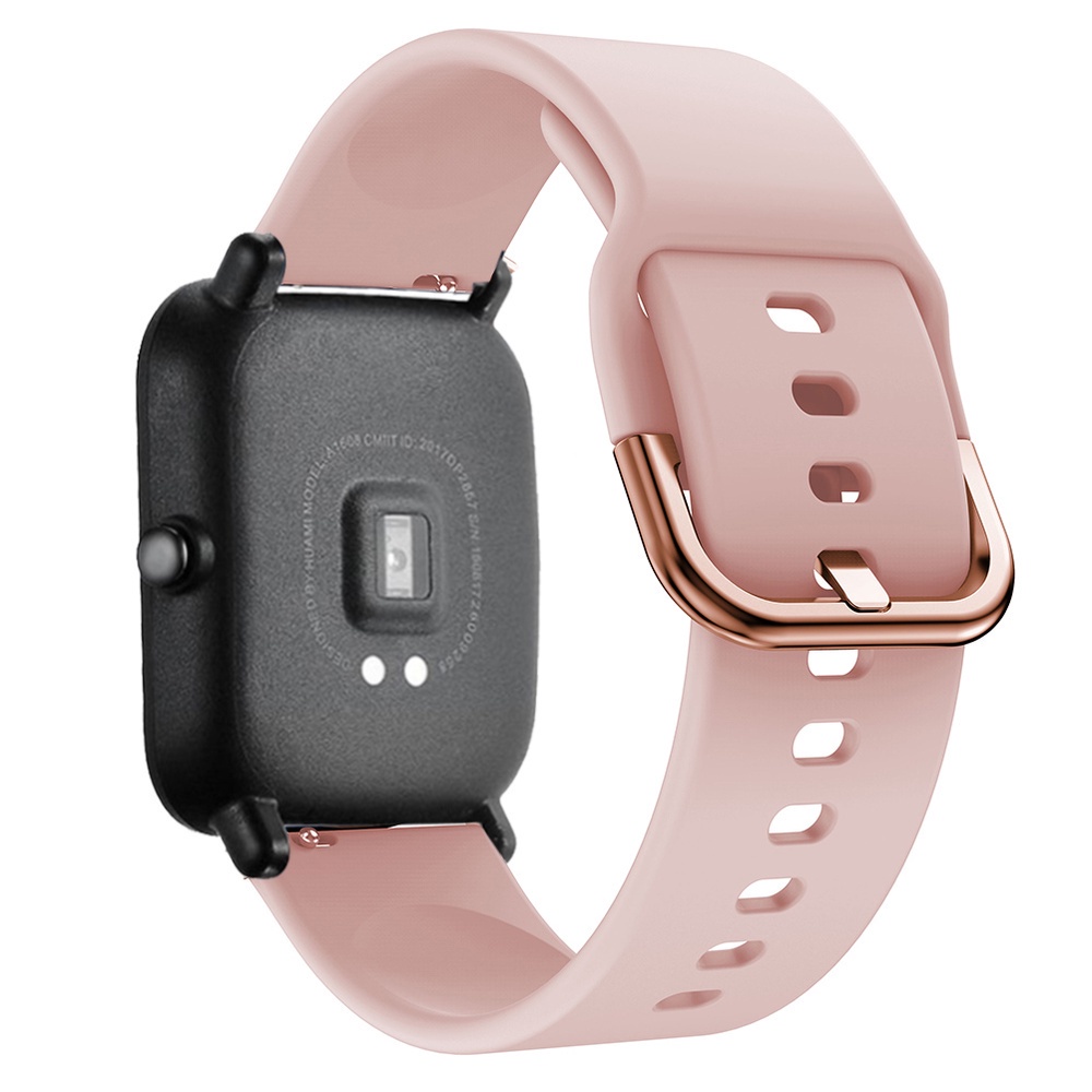 Dây đeo silicon 20mm thích hợp cho đồng hồ thông minh Xiaomi Huami Amazfit Pop/Bip U/Bip S/Bip Lite Amazfit GTS 3/GTS 2e