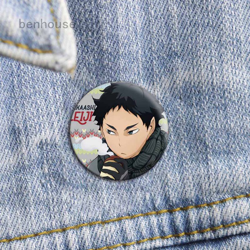 Ghim Cài Áo Hình Hoạt Hình Haikyuu