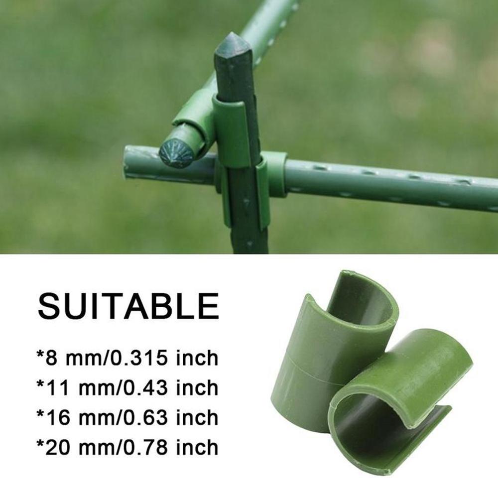 Bộ Kẹp Chéo Cố Định Ống Nước Bằng Thép Hỗ Trợ Trồng Cây Dây Leo Cho Sân Vườn