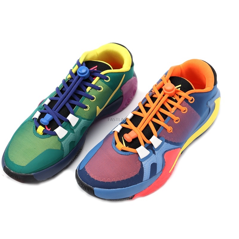 1 Cặp Dây Giày Thể Thao Co Giãn Không Cần Buộc Tiện Lợi