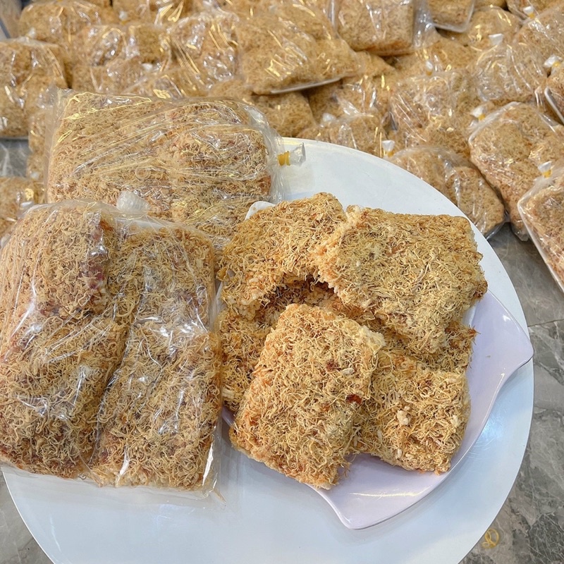 Cơm Cháy Chà Bông Loại 1 [Miếng vuông ] / Các Loại Cơm Lắc 500gram SIÊU NGON, [ Có Bán Sỉ ] Hàng ngon nhà làm