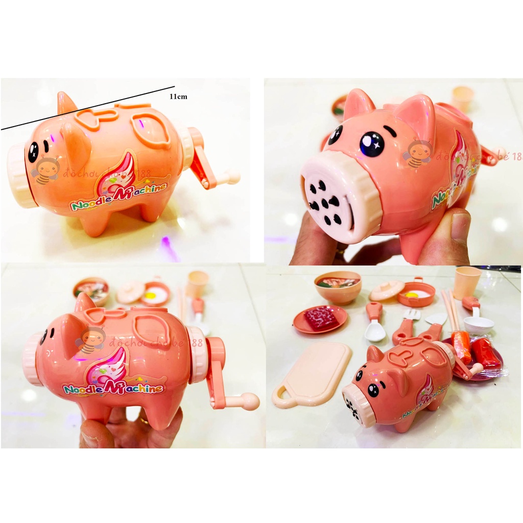 Đất nặn có khuôn, vỉ heo làm mì đất sét, máy làm mì kem bánh