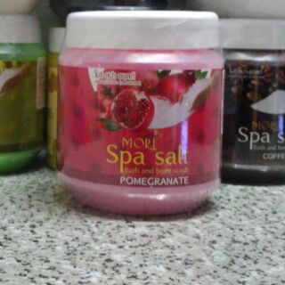 Muối tắm spa Mori Quả Lựu (PomeGranbated)