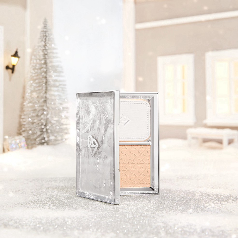 [qa3004]  Son lì dưỡng môi màu nhung mịn không làm nặng môi/ Phấn phủ ánh pha lê Perfect Diary bản giới hạn | BigBuy360 - bigbuy360.vn