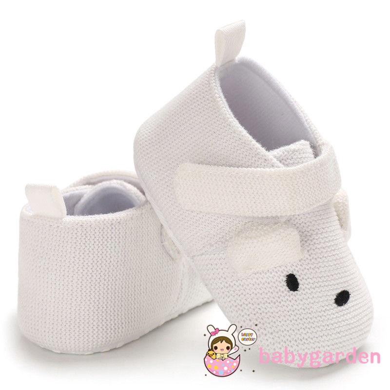 Giày cotton dạng đan đáng yêu cho em bé