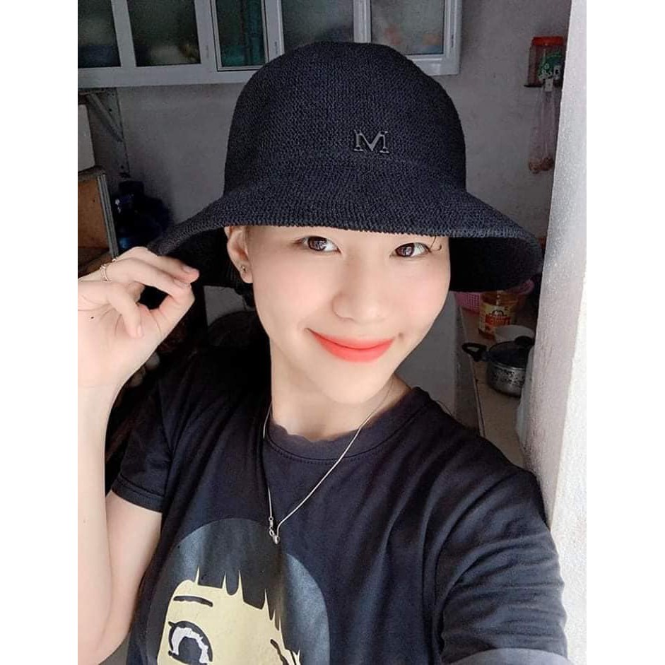 ⚡FreeShip⚡ MŨ CÓI ĐI BIỂN CHỮ M SIÊU HÓT