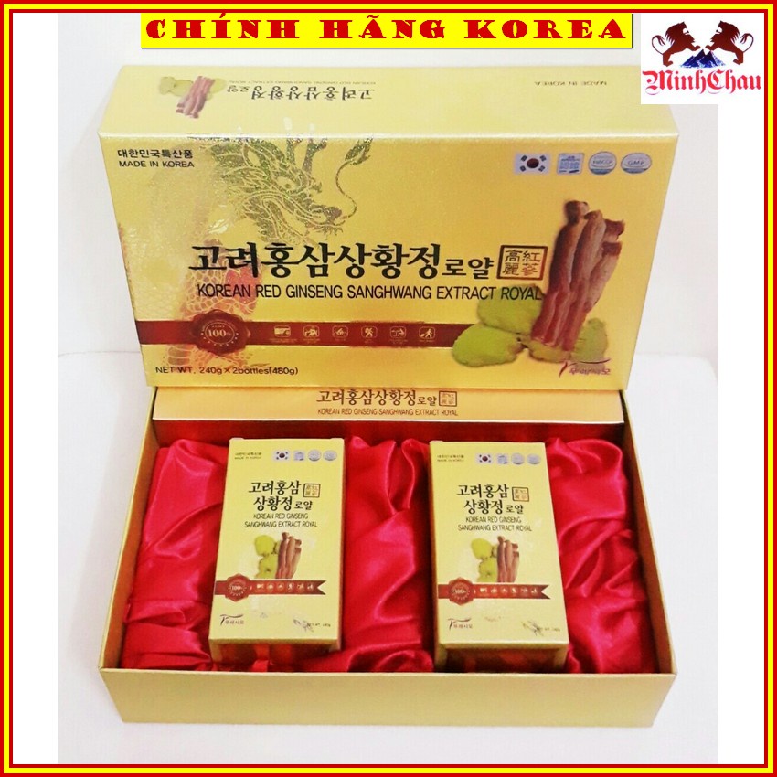 Cao Hồng Sâm Nấm Thượng Hoàng Nguyên Chất Sanghwang - Cao Sâm Hàn Quốc Thượng Hạng, minhchau