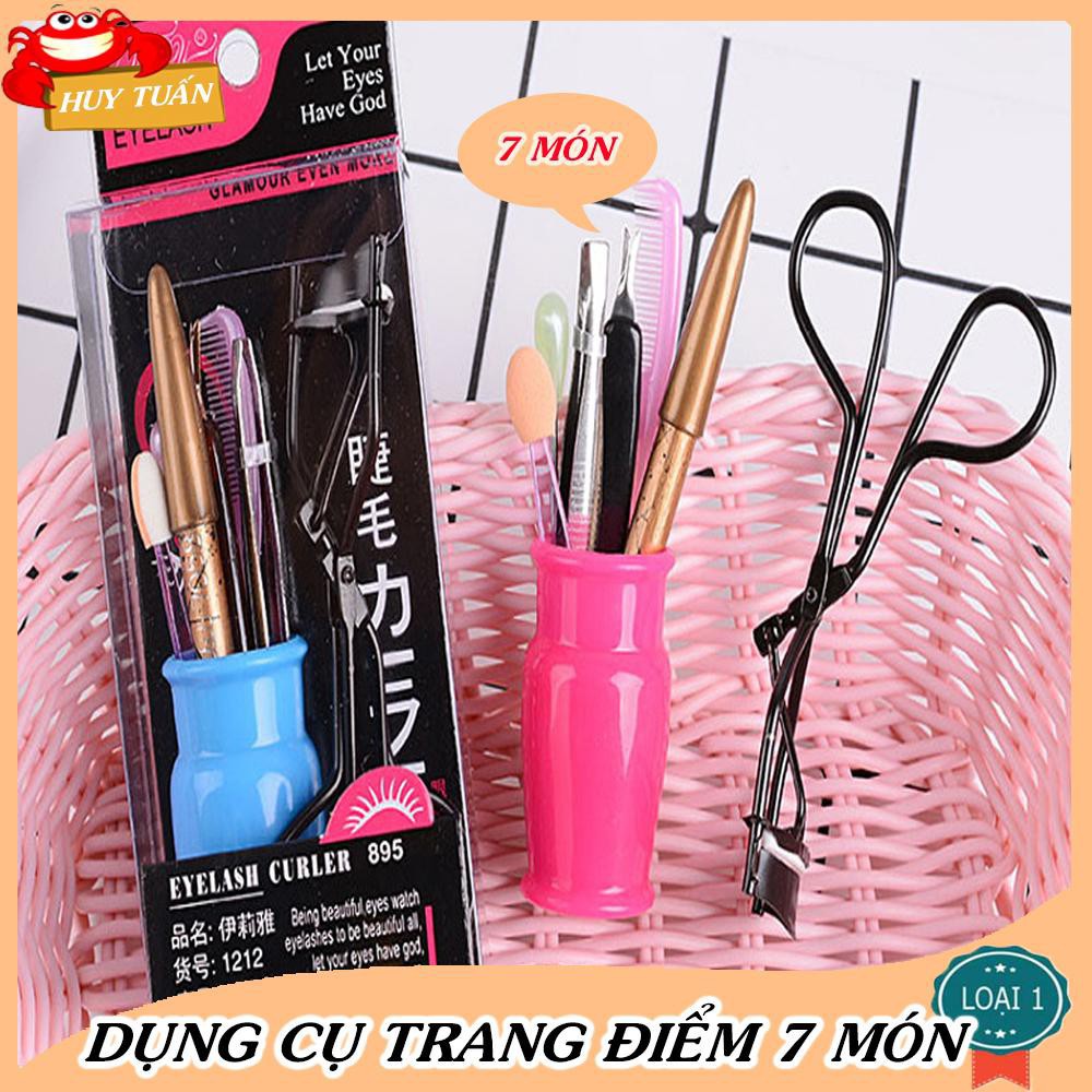 [FREESHIP] BỘ DỤNG CỤ TRANG ĐIỂM 7 MÓN (9462, LM)