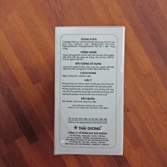 VIÊN UỐNG COLLAGEN TÂY THI - trắng da, mờ thâm nám, chống lão hoá - Sao Thái Dương | BigBuy360 - bigbuy360.vn