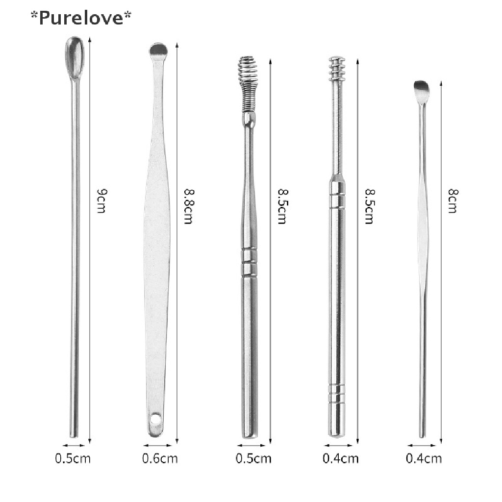 Set 6 Dụng Cụ Lấy Ráy Tai Chuyên Dụng