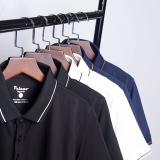 Áo thun polo nam siêu chất Palamo vải coolmax, size 45kg-85kg, mát lạnh, bền đẹp