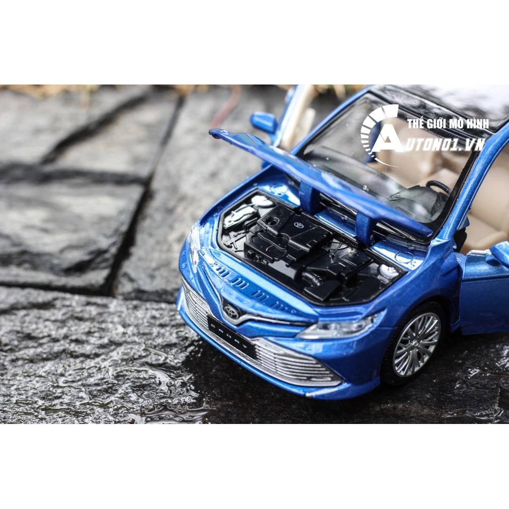 MÔ HÌNH XE SEDAN TOYOTA CAMRY 2019 BLUE 1:32 MSZ 6752