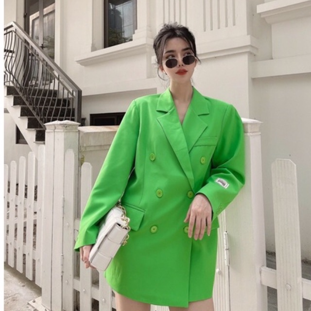 Vest xanh free dáng rộng (có video mẫu mặc) Thuyngothanh Store