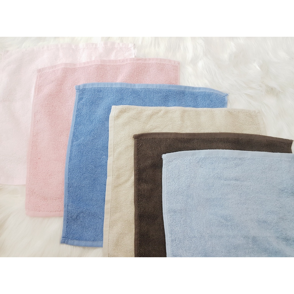 Khăn tay xuất Nhật 30x30cm chất liệu cotton, cam kết thấm hút cực tốt
