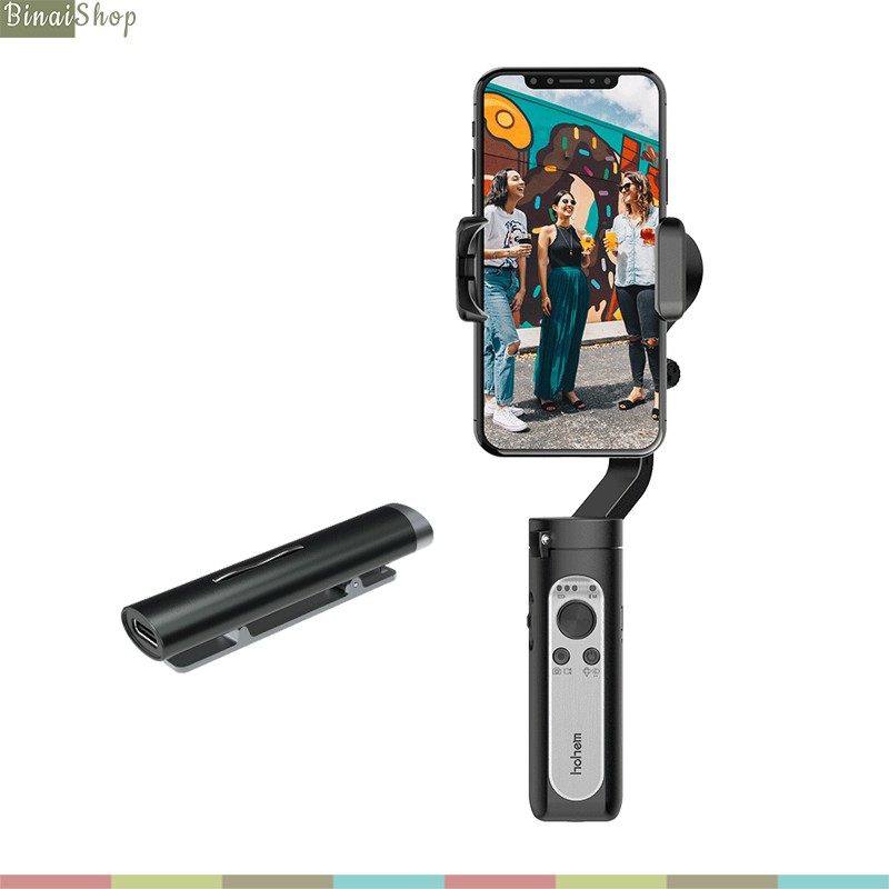 Hohem ISteady X Vlogger Kit - Gimbal Chống Rung Tích Hợp Micro Không Dây Cho Smartphone | BigBuy360 - bigbuy360.vn