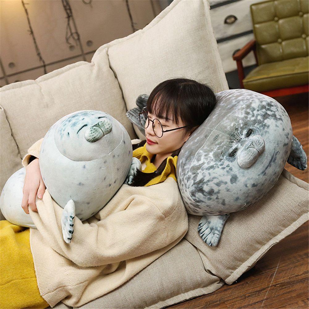 Gối Ngủ Nhồi Bông Mềm Mại Kích Thước 20cm / 30cm / 40cm / 60cm Dùng Làm Quà Tặng Valentine