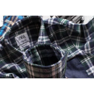 Sơ mi dạ kẻ caro flannel Z.R
