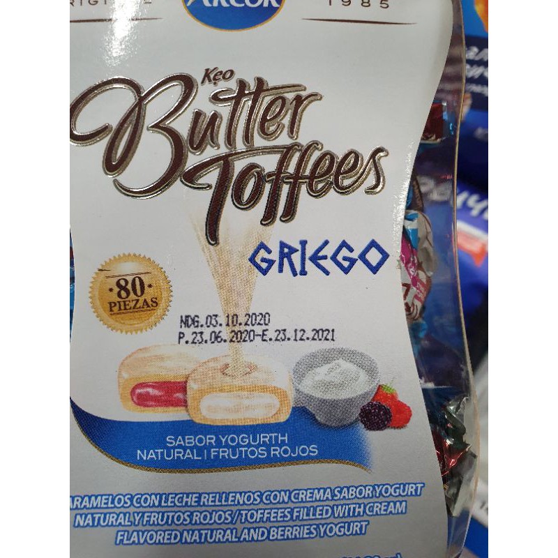 Kẹo Butter Toffees Mexico