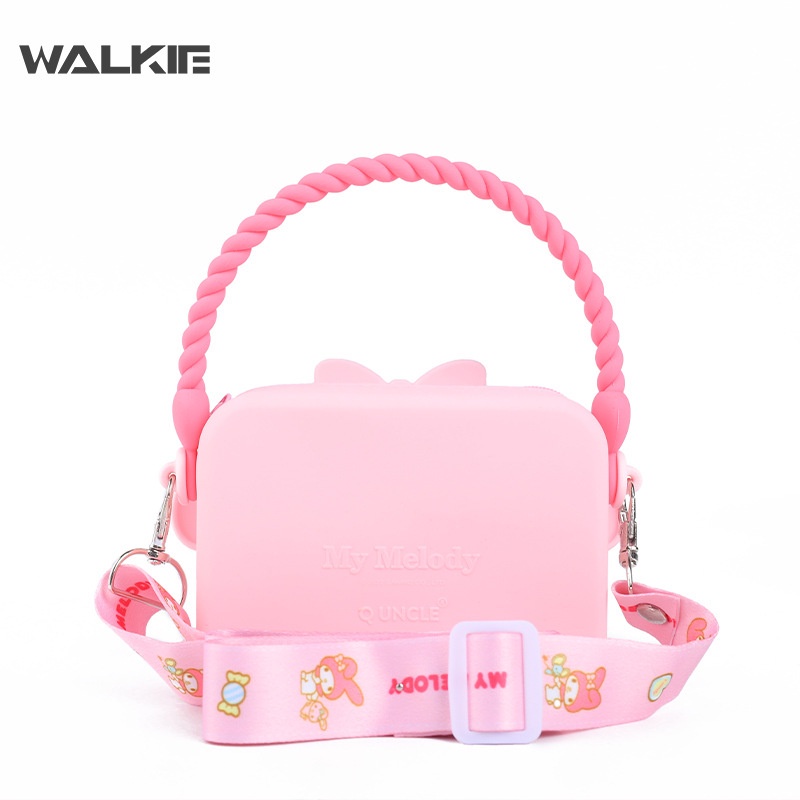 SANRIO Túi Tote Đeo Chéo Vai Đựng Tiền Xu Họa Tiết Hoạt Hình Mymelody Kuromi Cinnamoroll Dễ Thương Cho Bé