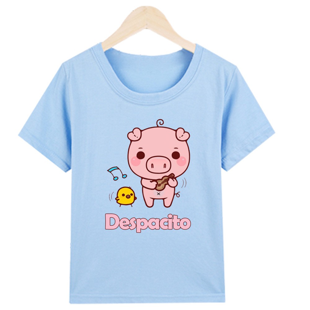Áo thun nữ tay ngắn in hình Chú Heo Despacito ATNK 1317 | BigBuy360 - bigbuy360.vn