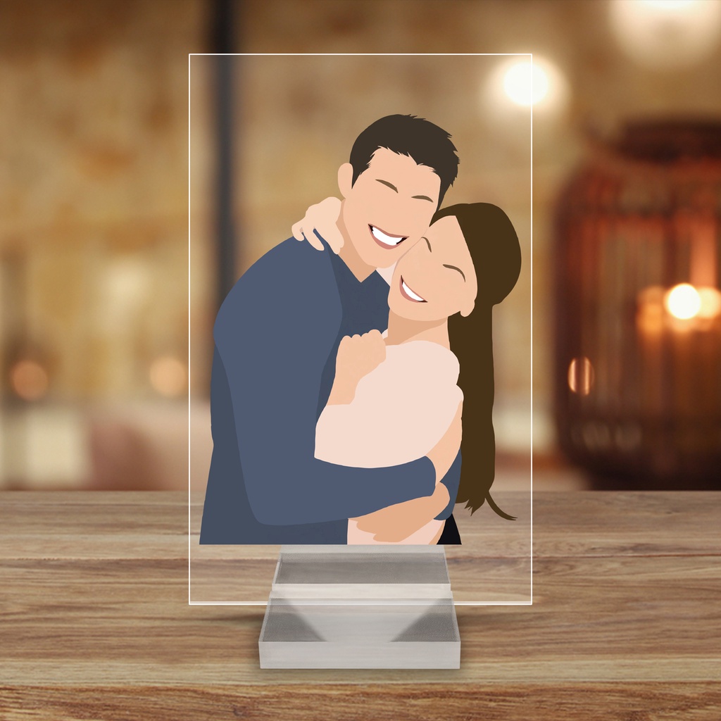 Đèn ngủ Thegioipuzzle vẽ line theo yêu cầu tô màu