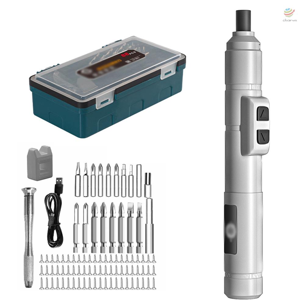 Bộ Tua Vít 250r / Phút Bằng Kim Loại Sửa Chữa Điện Đa Năng Cho Điện Thoại Di Động / Máy Tính
