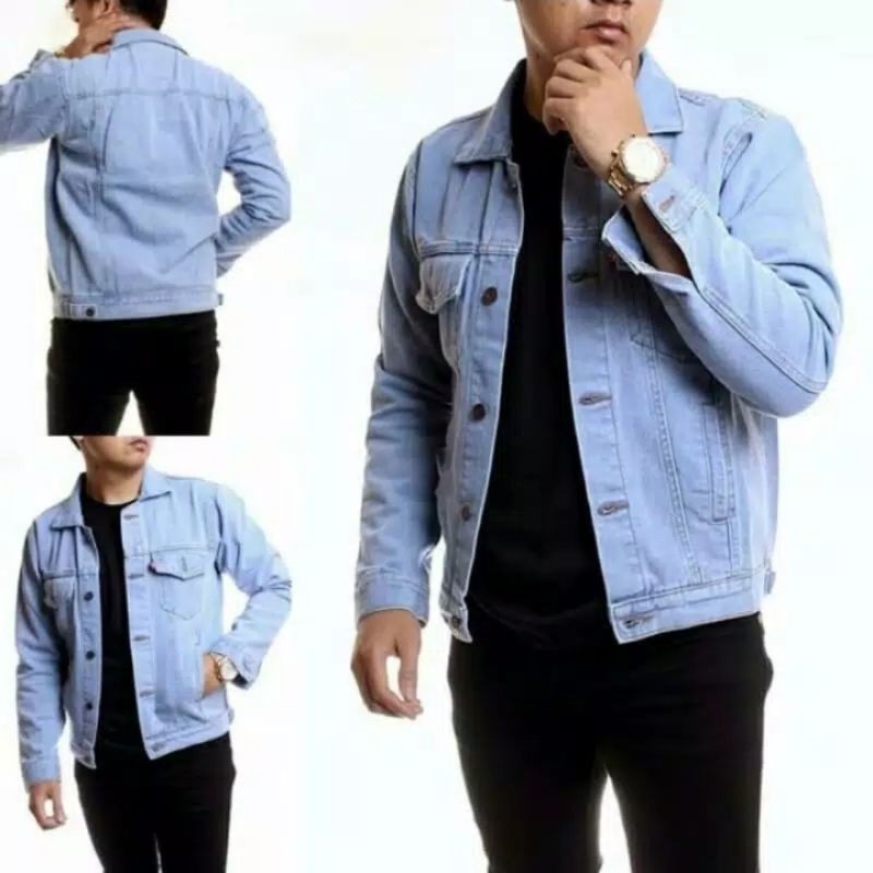 Áo Khoác JEAN Mềm Dày Dặn Chất Lượng Cao Size XXXL XXXL XXXXXL 4XL 5XL 6XL