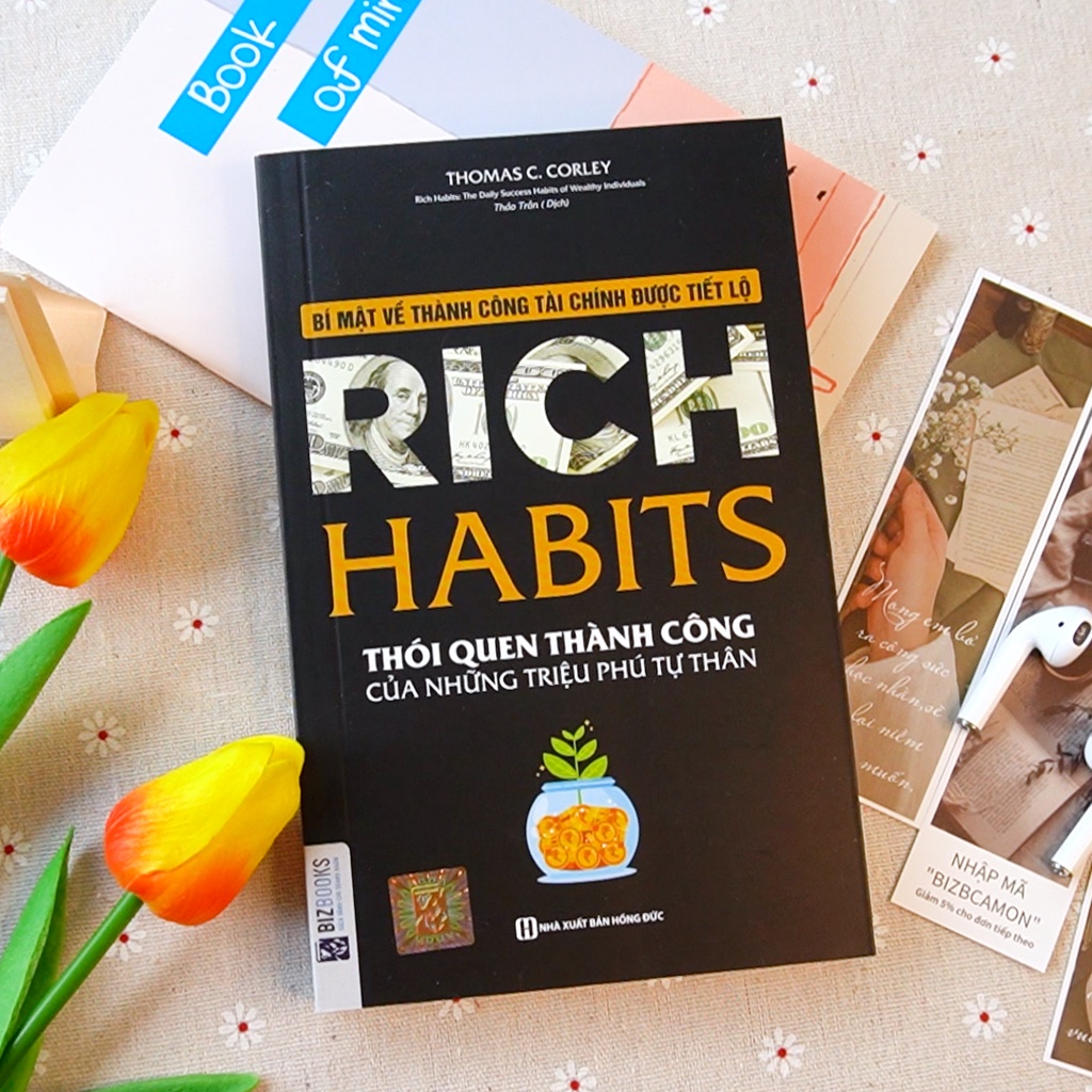 Rich Habits - Thói Quen Thành Công Của Những Triệu Phú Tự Thân - Sách Hay Làm Giàu Nên Đọc