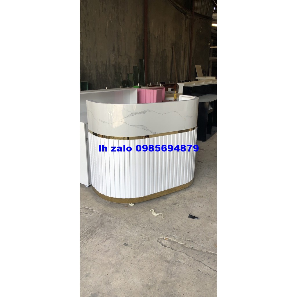 Quầy thu ngân quầy tính tiền QUẦY BARR quầy thu ngân spa quầy thu ngân giá rẻ Quầy lễ tân spa bàn lễ tân đẹp