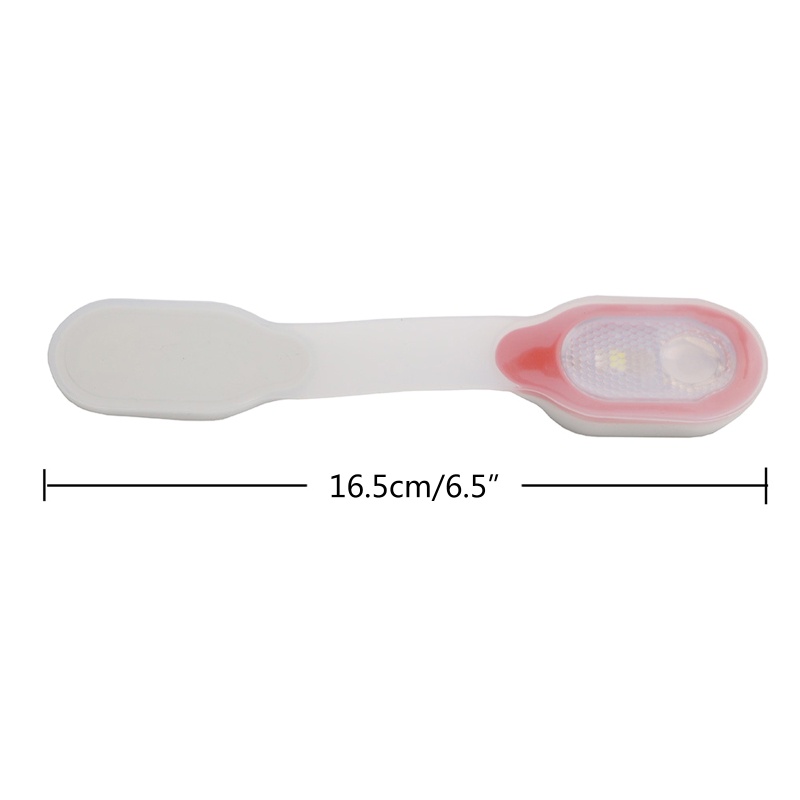 Li Đèn LED Kẹp Silicone Với Khóa Cài Nam Châm Mạnh Mẽ Cho Chó Đi Bộ