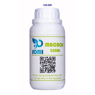 250 ml Phân nước đa lượng MACROS SoMi dành cho hồ thủy sinh, bucep - Phụ kiện thủy sinh