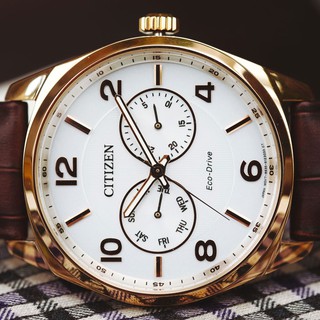 Đồng hồ nam dây da Citizen AO9024-08A