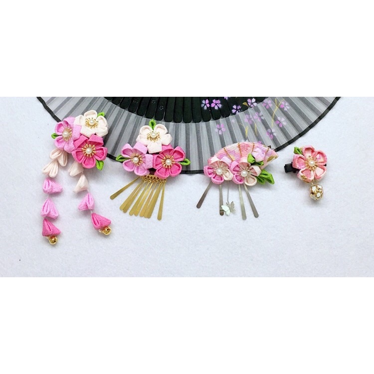 Trâm cài tóc Kanzashi  Nhật Bản - Quà tặng phong cách Nhật Bản , yukata , kimono
