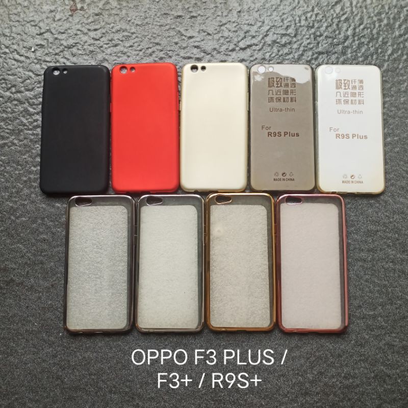 Ốp Điện Thoại Mềm Trong Suốt Cho Oppo F3 Plus. F3 +. R9S + R2001. R2007 Neo 7. A33 Neo 9. A33