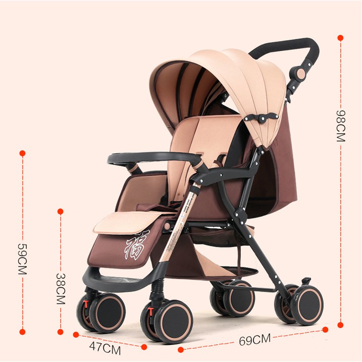 Xe Đẩy Cho Bé 2 Chiều 3 Tư Thế Đa Năng